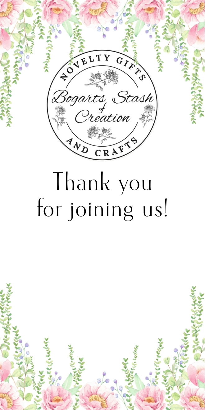 Custom Party Thank You Tag & Gift Bag