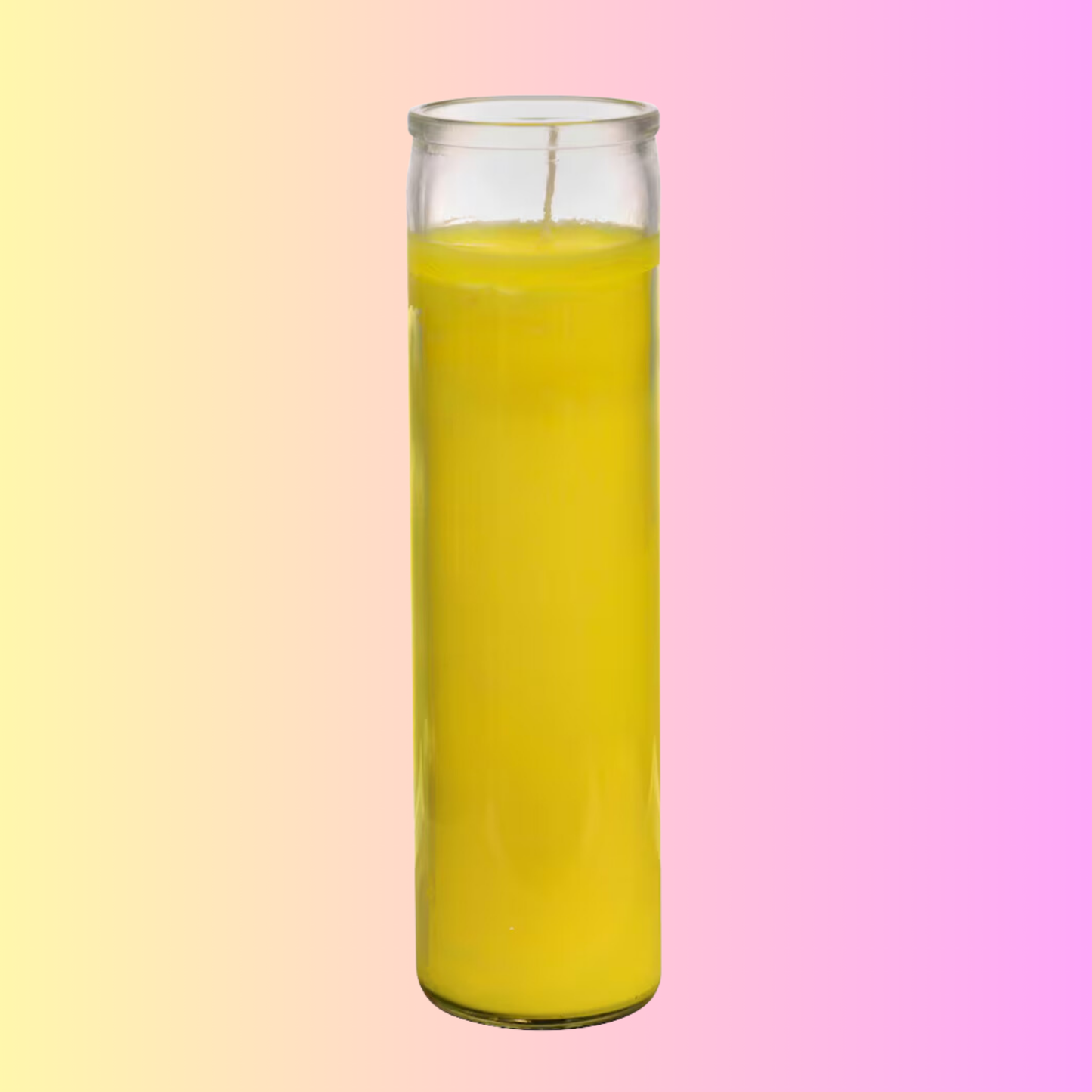 Tall glass jar candles