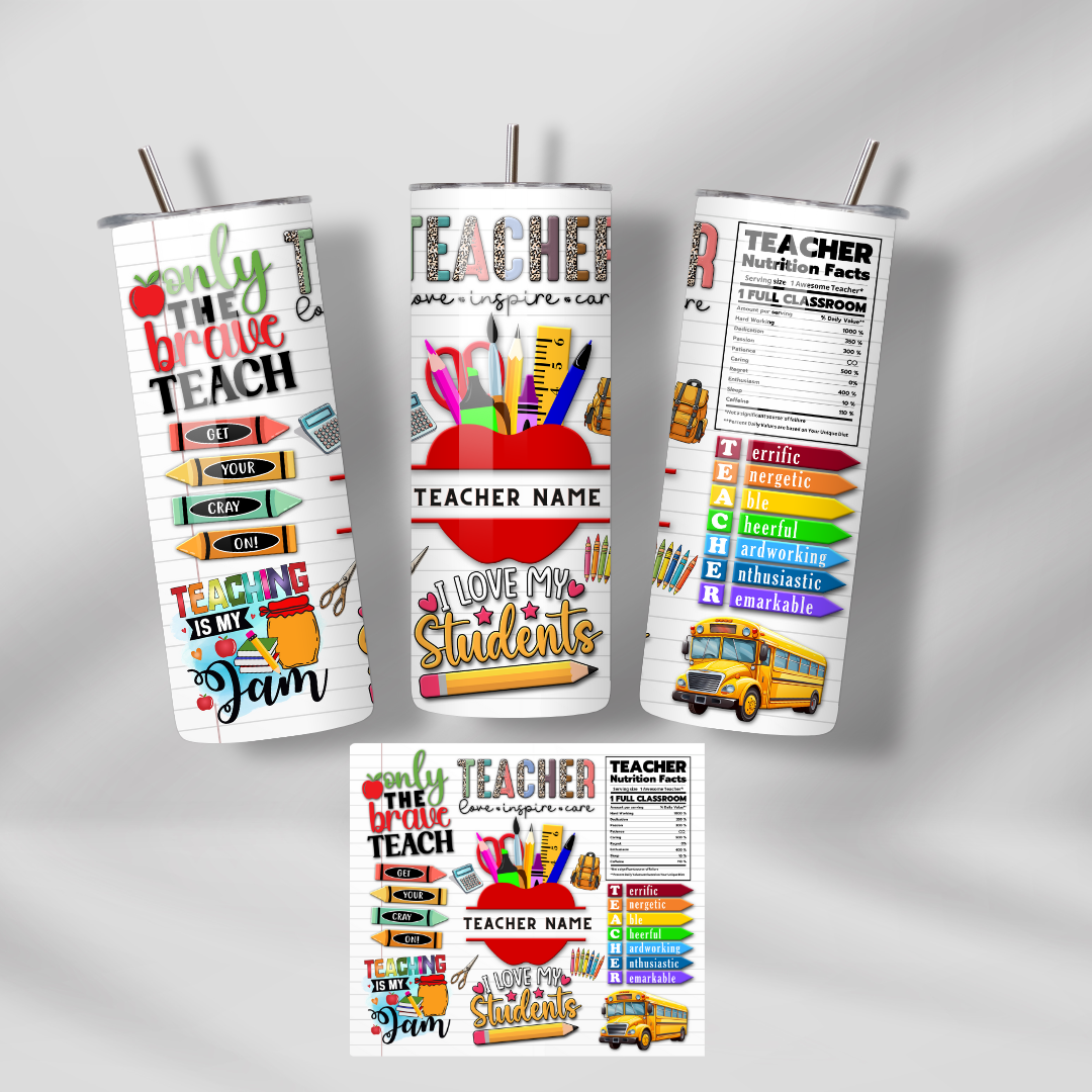 Only The Brave Teach 20oz Tumbler