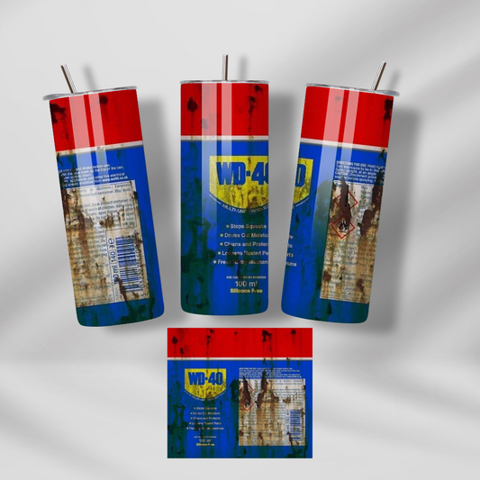 Rusty Grease Spray Can 20oz Tumbler